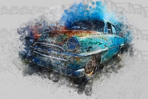 Download Vintage Cars Printable Graphic #57 - Graphic Collection