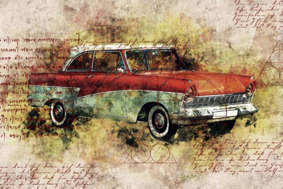 Download Vintage Cars Printable Graphic #53 - Graphic Collection