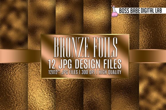 Download Bronze Foil Textures - Bronze Collection