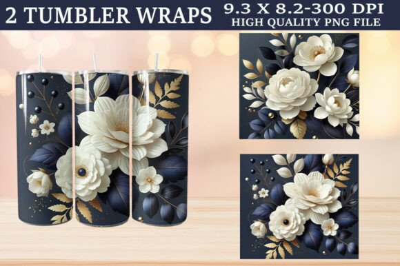 Download Floral Sublimation Tumbler Wraps - Sublimation Collection