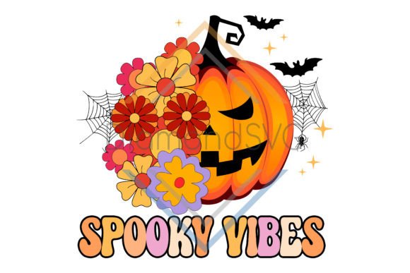 Download Retro Spooky Vibes Sublimation Download - Sublimation Collection