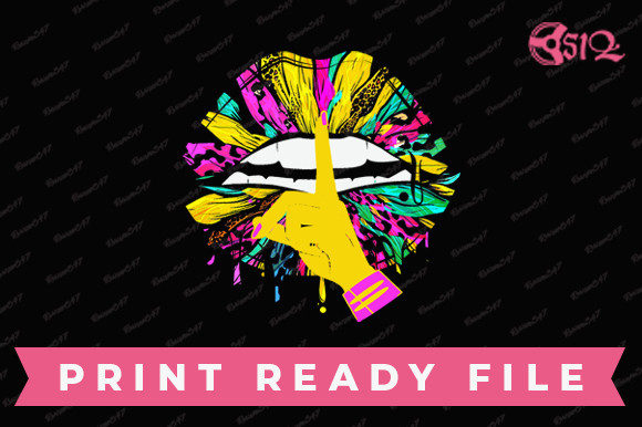 Download Lips Graphic Sublimation/Sunflower - Graphic Collection