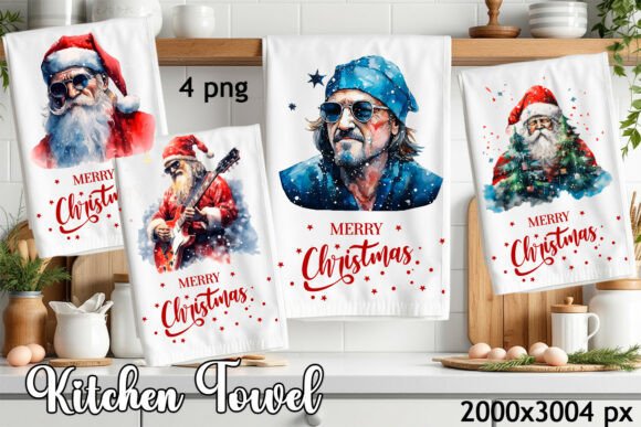 Download Cozy Christmas Kitchen Towel Sublimation - Sublimation Collection
