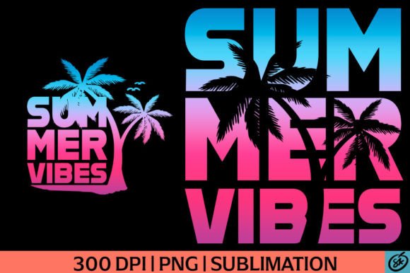 Download Summer Vibes PNG Sublimation - Sublimation Collection