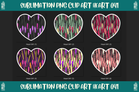Download Heart Sublimation PNG Clip Art 041 - Sublimation Collection