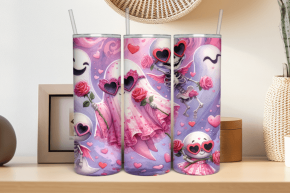 Download Spooky Valentines Sublimation PNG Wrap - Sublimation Collection