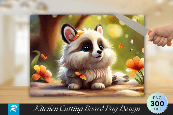 Download Cute Animal Cutting Board Sublimation - Sublimation Collection