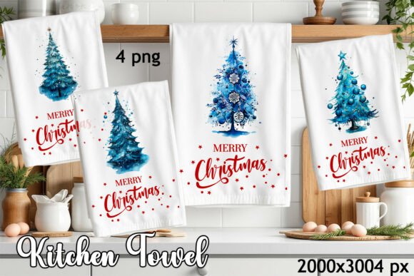 Download Cozy Christmas Kitchen Towel Sublimation - Sublimation Collection