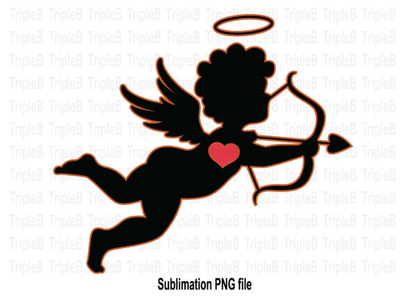 Download Cupid Heart Love Valentine's Sublimation - Sublimation Collection