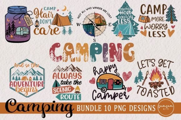 Download Camping Bundle Sublimation - Sublimation Collection