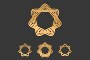 Download Bronze Metallic Line Logo Design Set - Bronze Collection