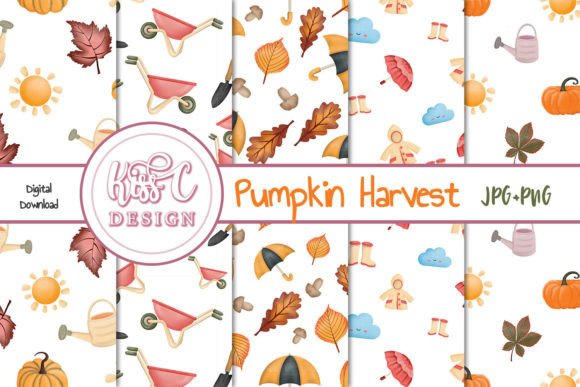 Download Autumn Watercolor Seamless Pattern Paper - Premium Resources