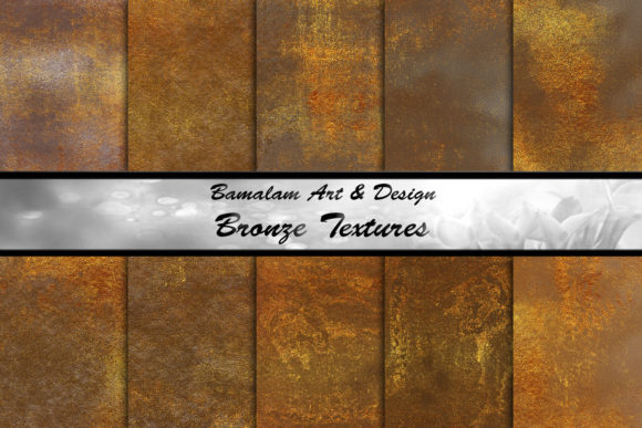 Download Bronze Metal Textured Backgrounds - Bronze Collection