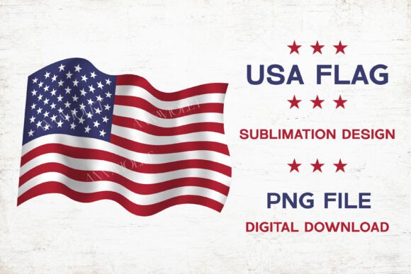 Download USA Flag PNG Sublimation | American Flag - Sublimation Collection