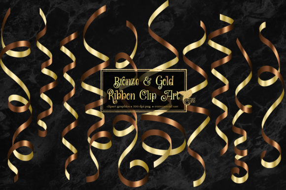 Download Bronze and Gold Ribbon Clipart - Bronze Collection