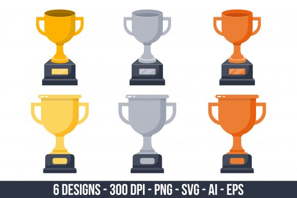 Download Gold, Silver and Bronze Trophy Clipart - Bronze Collection