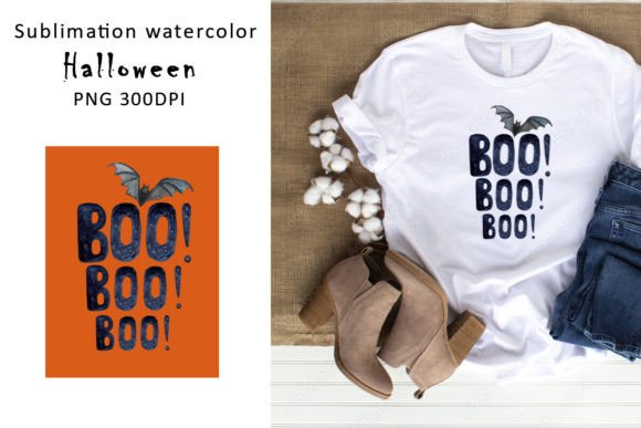 Download Sublimation Watercolor. Halloween.PNG - Sublimation Collection