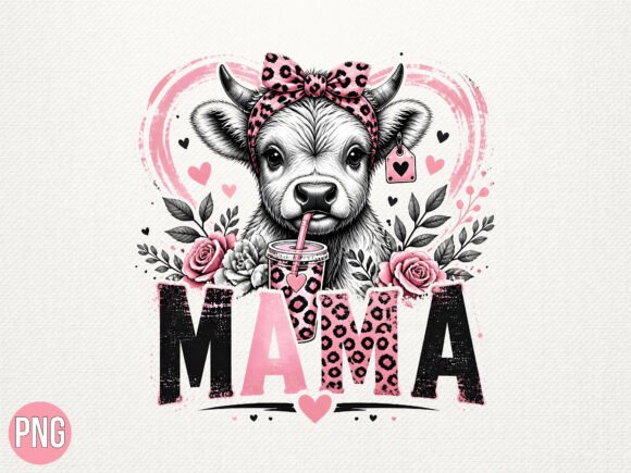 Download Cow Mama Sublimation Shirt T-shirt PNG - Sublimation Collection
