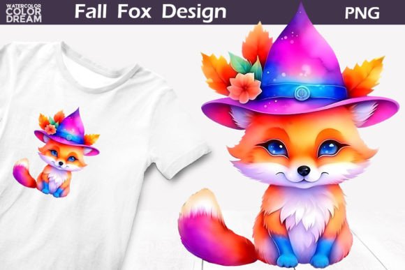 Download Watercolor Fox Sublimation Design - Sublimation Collection