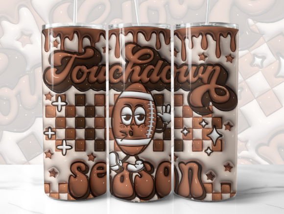 Download Football 3D Tumbler Wrap Sublimation - Sublimation Collection
