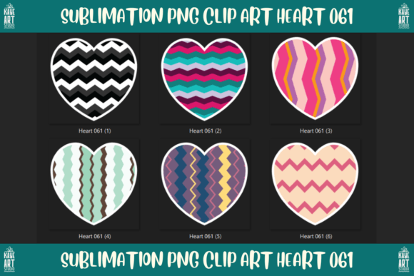 Download Heart Sublimation PNG Clip Art 061 - Sublimation Collection