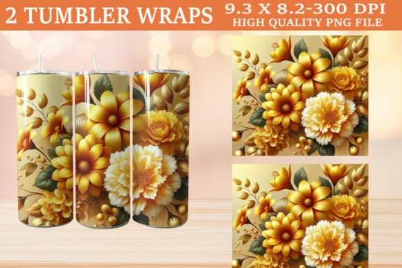 Download Floral Sublimation Tumbler Wraps - Sublimation Collection