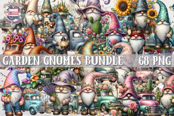 Download Garden Gnome Sublimation Bundle 68 - Sublimation Collection
