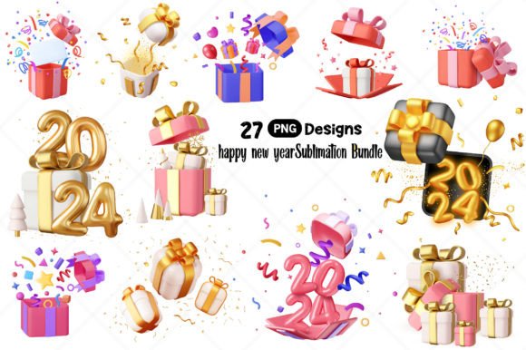 Download Happy New Year Sublimation Design - Sublimation Collection