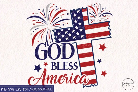Download God Bless America Sublimation - Sublimation Collection