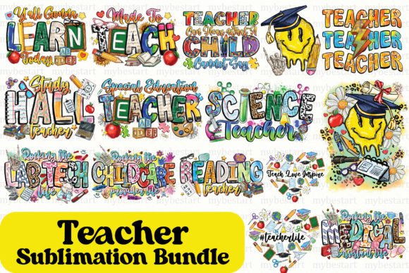 Download Teacher Sublimation Bundle - Sublimation Collection