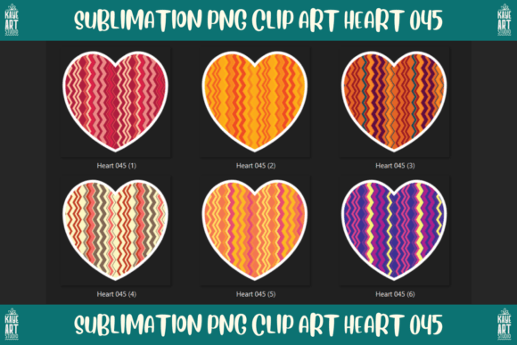 Download Heart Sublimation PNG Clip Art 045 - Sublimation Collection