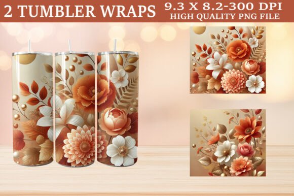 Download Floral Sublimation Tumbler Wraps - Sublimation Collection