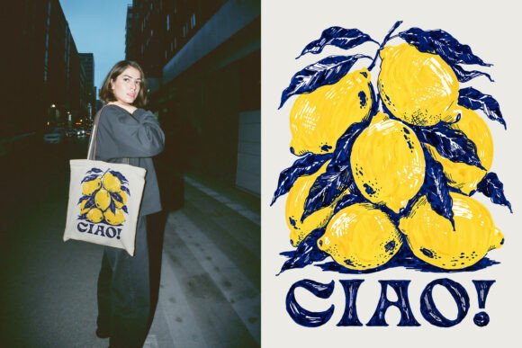 Download Ciao Lemon Sublimation PNG - Sublimation Collection