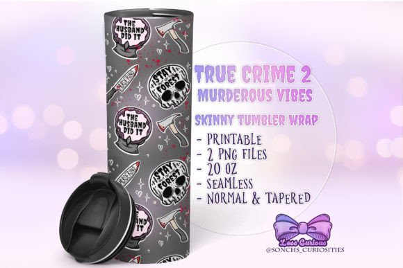 Download True Crime 2 - Sublimation Tumbler Wrap - Sublimation Collection