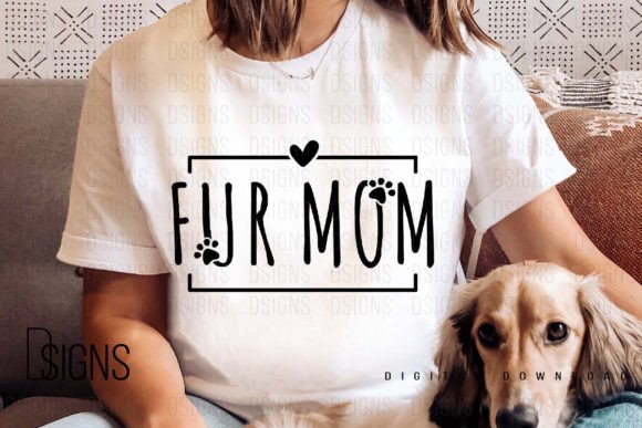 Download Fur Mom Cat Lover Dog Mama Sublimation - Sublimation Collection