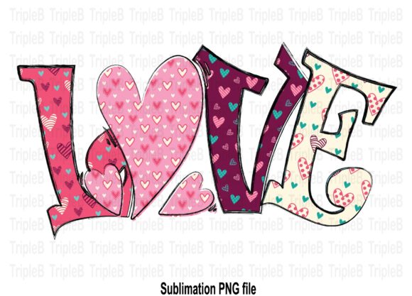 Download Love Valentine's Sublimation Designs 2 - Sublimation Collection