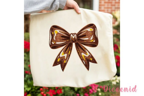 Download Bronze Glitter Bow Sublimation Design - Sublimation Collection