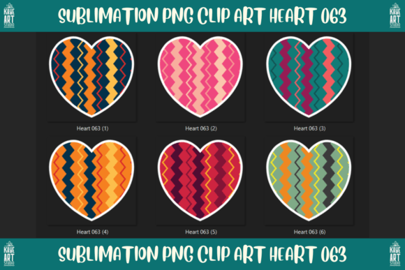 Download Heart Sublimation PNG Clip Art 063 - Sublimation Collection