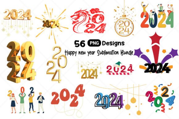 Download Happy New Year Sublimation Design - Sublimation Collection