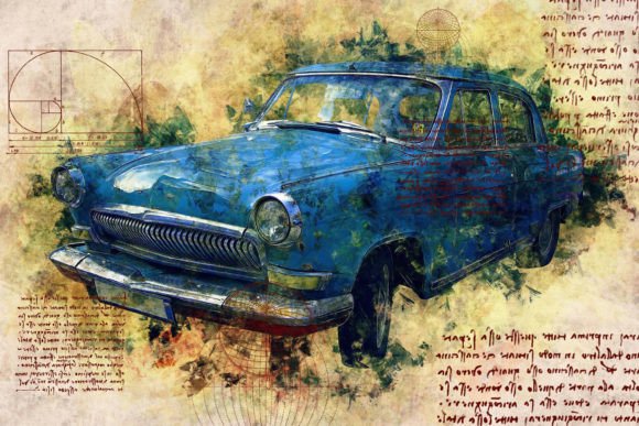 Download Vintage Cars Printable Graphic #52 - Graphic Collection