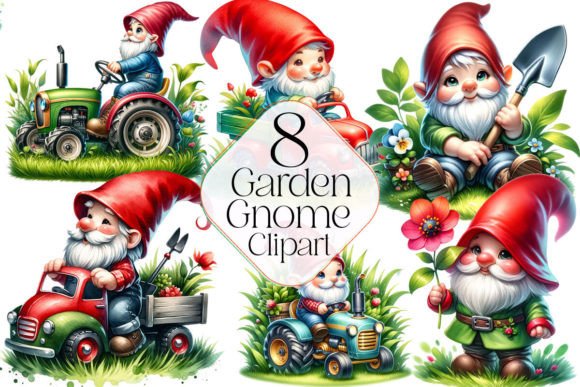 Download Garden Gnome Sublimation Bundle - Sublimation Collection